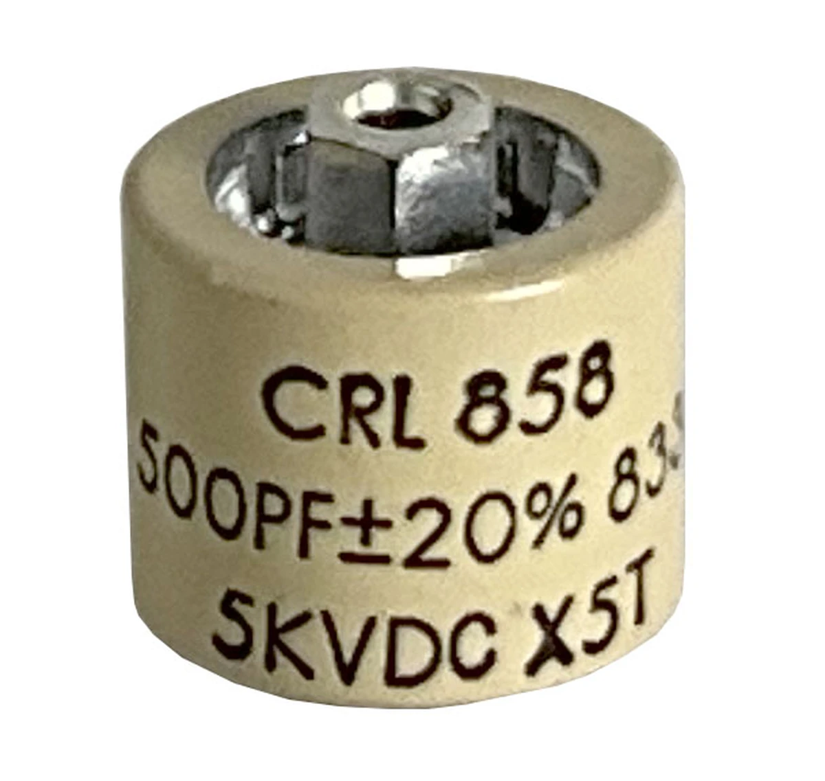 500 pF - HH58 - 5 kV Centralab Doorknob Capacitor | Surplus Sales