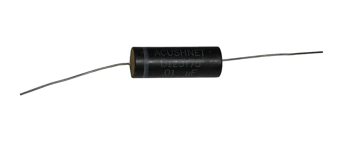 0.01 µF 3000v Non−Polarized Plastic Capacitor