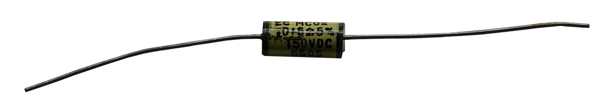 0.015 µF 150v 5% Non−Polarized Plastic Capacitor