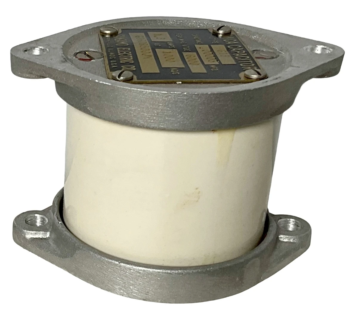 50 pF (0.000050 µF) 6 kv Type G1 Porcelain Mica Broadcast Transmitting ...