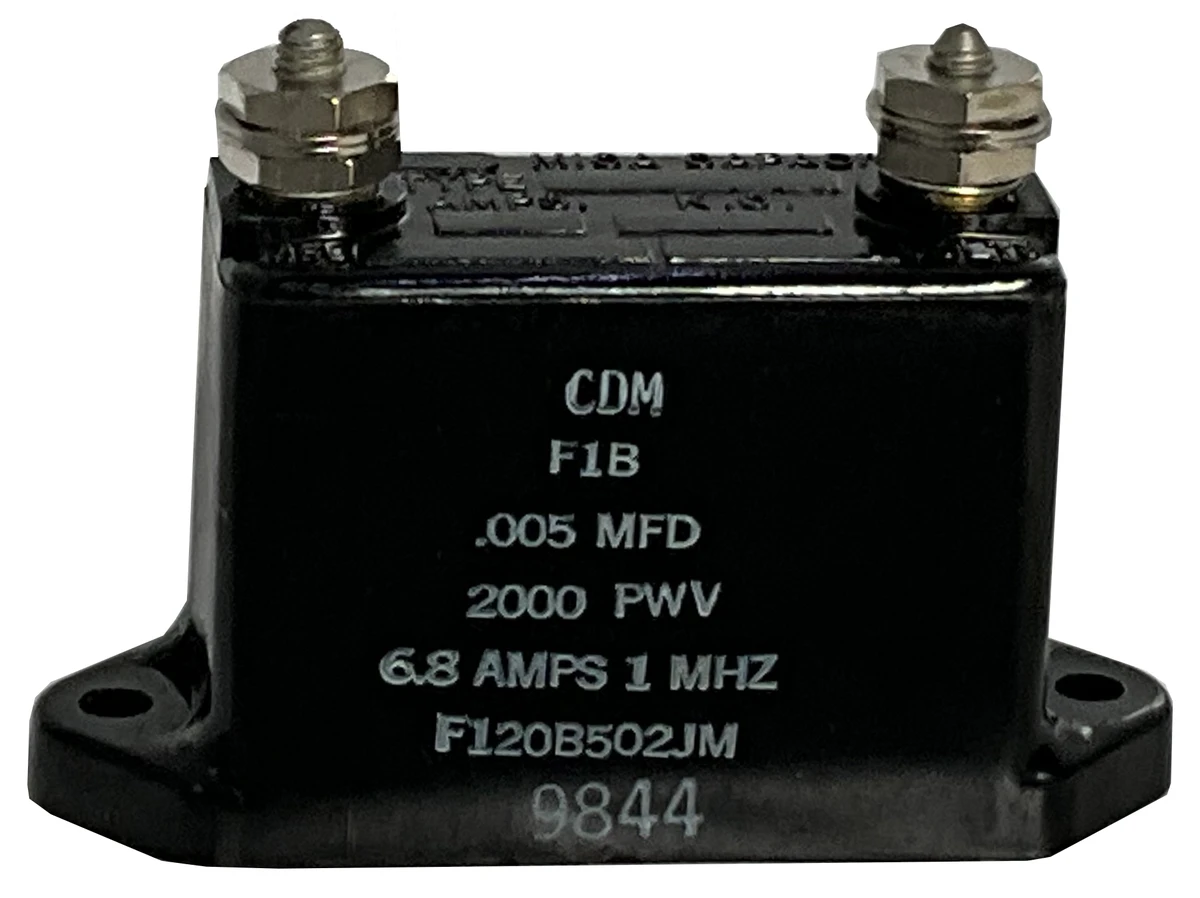 Type Cdm Mica Capacitors - Type F1 : Page 1 | Surplus Sales of Nebraska