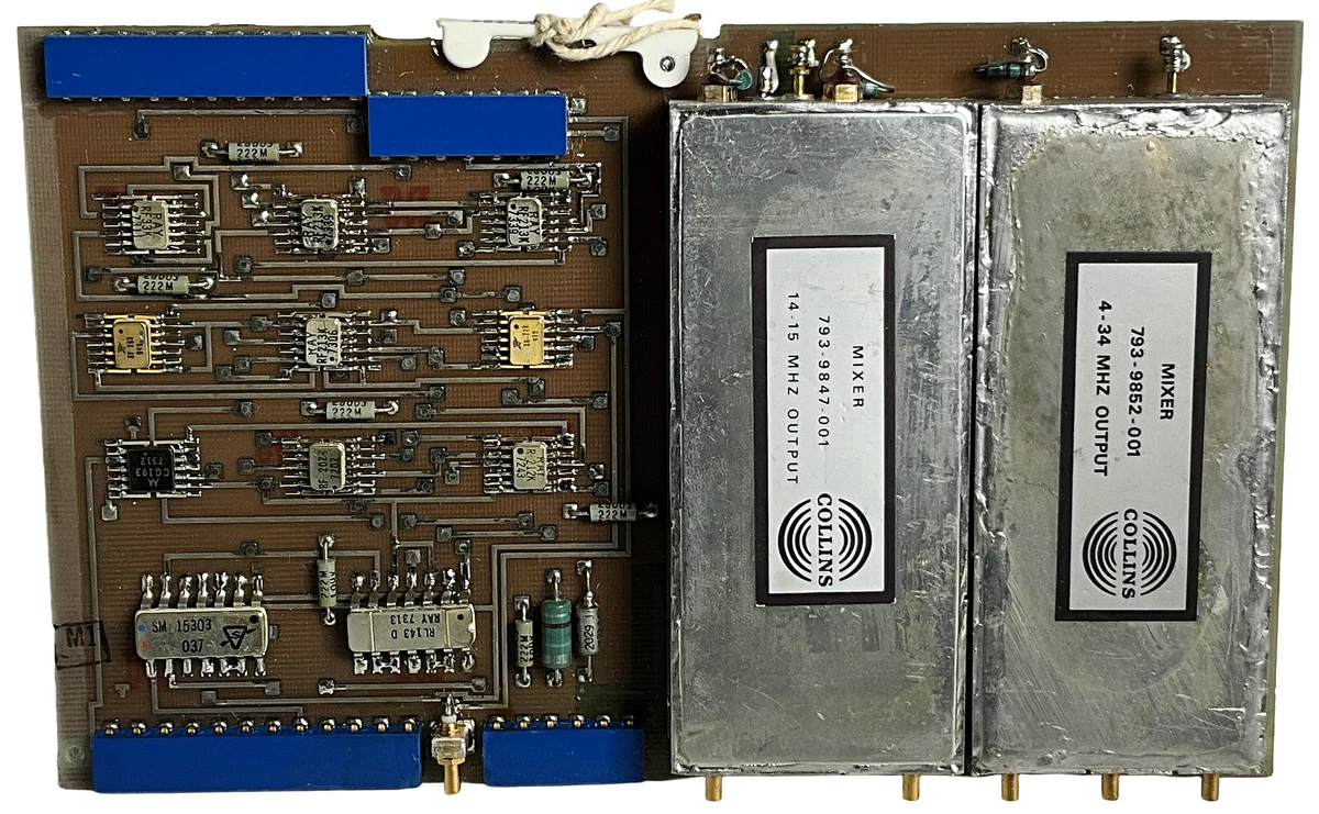Collins 651S-1 Synthesizer Reference Card | Surplus Sales of Nebraska