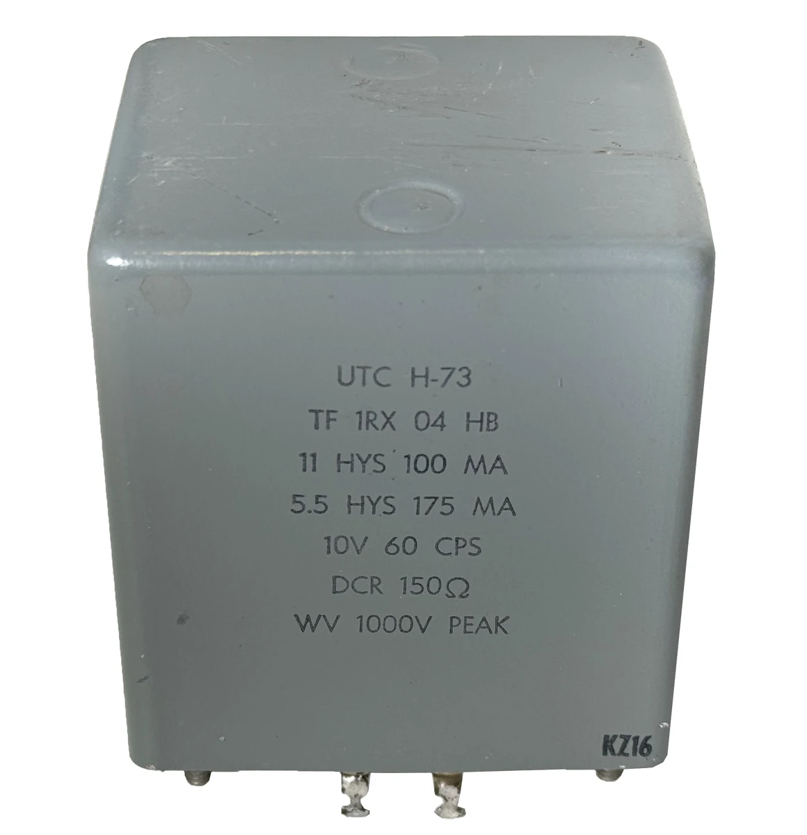 11 - 5.5 Hy @ 100 - 175 mA UTC Swinging Power Choke | Surplus