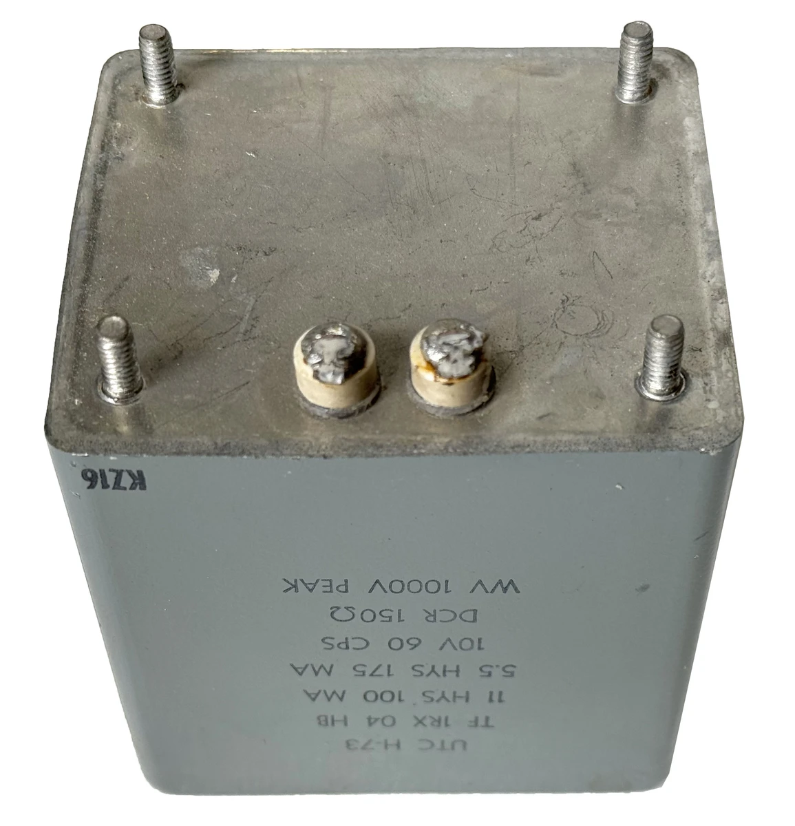 11 - 5.5 Hy @ 100 - 175 mA UTC Swinging Power Choke | Surplus