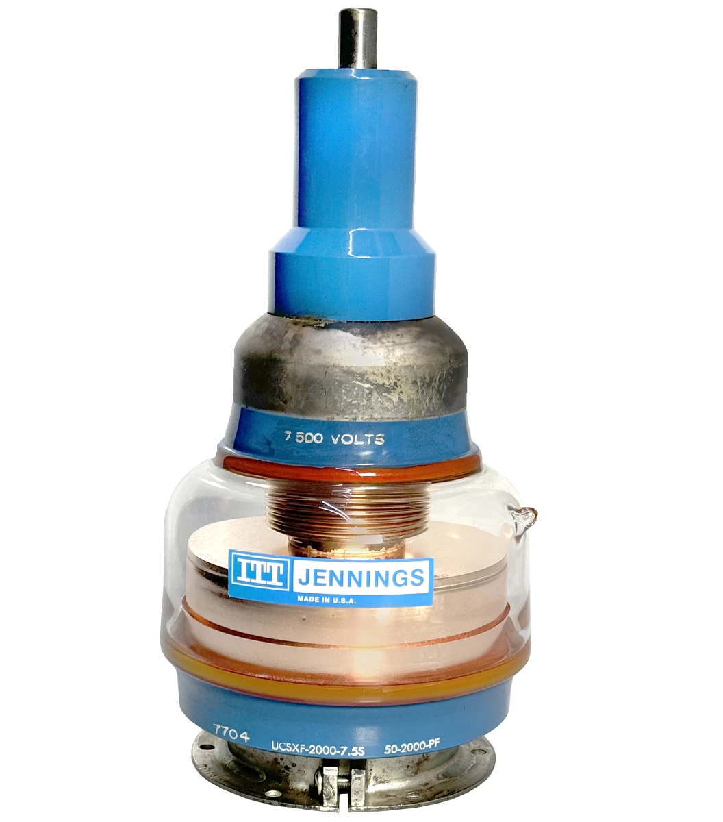Beamax JCR 100V200W FPC-200 まとめ売り 50-2000 pF @ 7.5kV Jennings Vacuum Variable | Surplus Sales of
