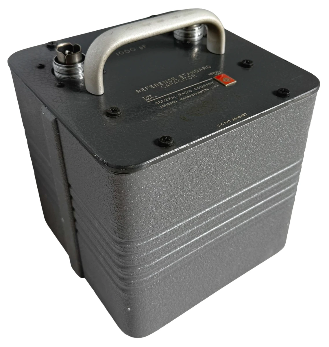 1000 pF - 750 Volt General Radio 1404-A Reference Standard