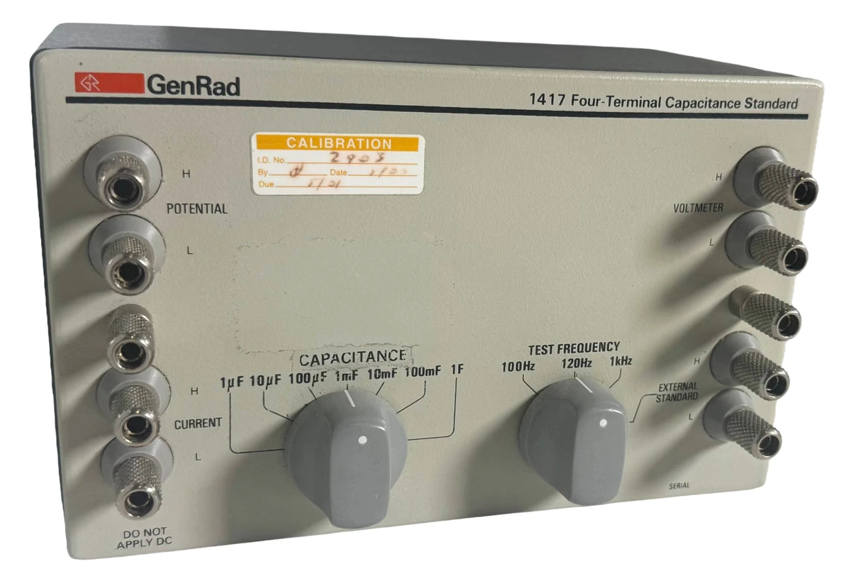 General Radio 1417 Four Terminal Capacitance Standard | Surplus Sales ...