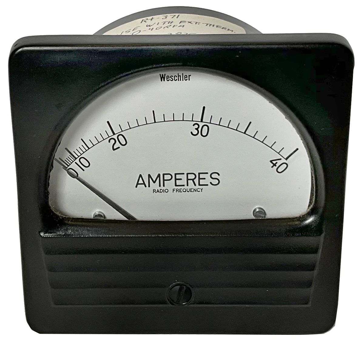 0 - 40 RF Amps Weschler Meter | Surplus Sales of Nebraska
