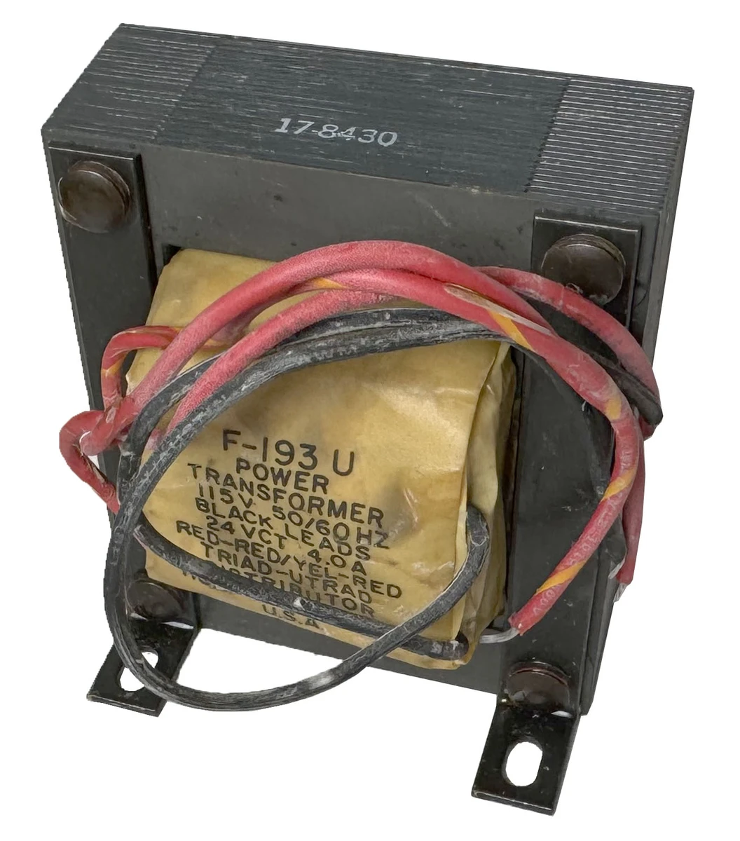 Triad R19a Transformer 24 VCT @ 4 Amps Triad Power Transformer | Surplus Sales of Nebraska