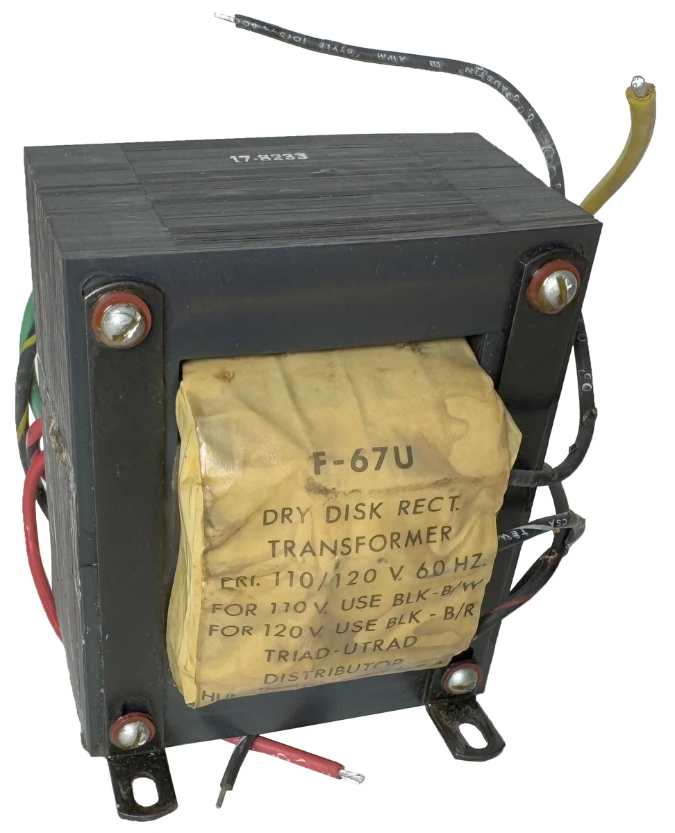 Triad R19a Transformer 110 / 220 Volt Triad Rectifier Transformer | Surplus Sales of Nebraska