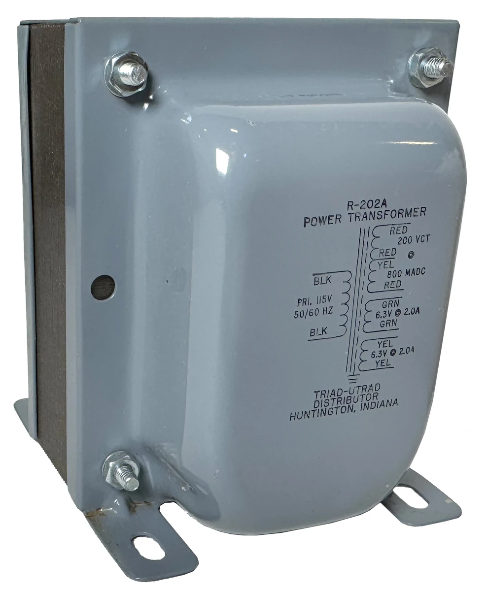 Triad R19a Transformer 115V @ 50/60Hz Triad Plate and Filament Transformer | Surplus Sales of ...