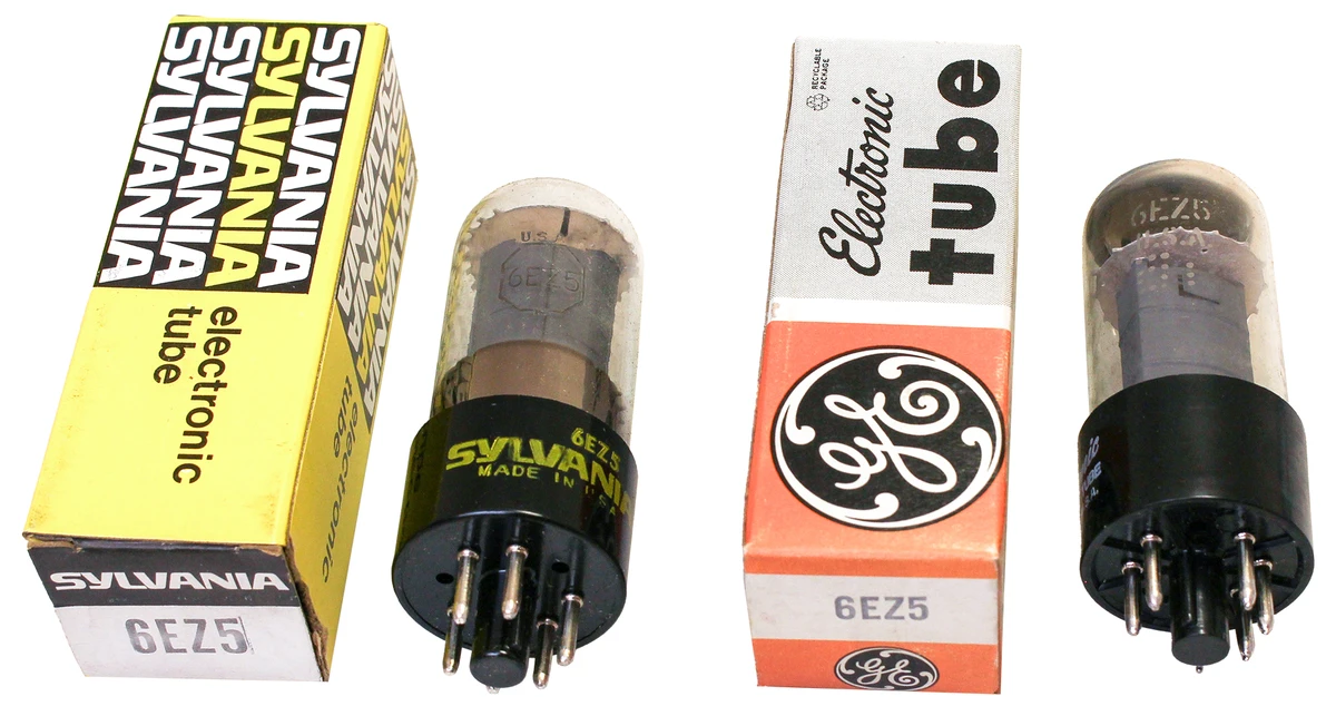 6EZ5, Various brands* Vacuum Tube