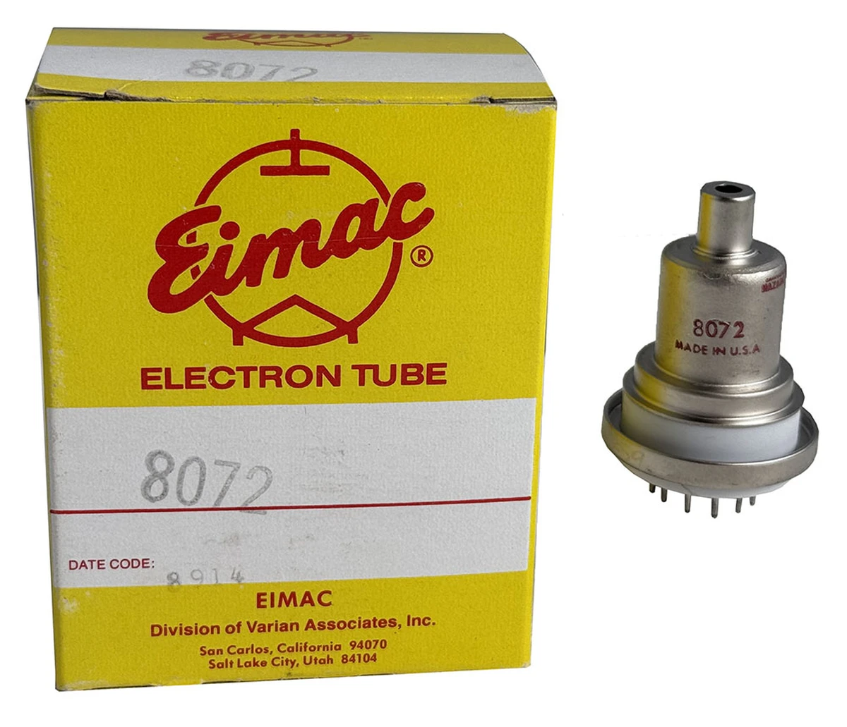 8072 Eimac Transmitting Power Tube