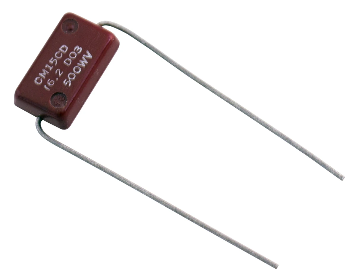 axial molded mica capacitor