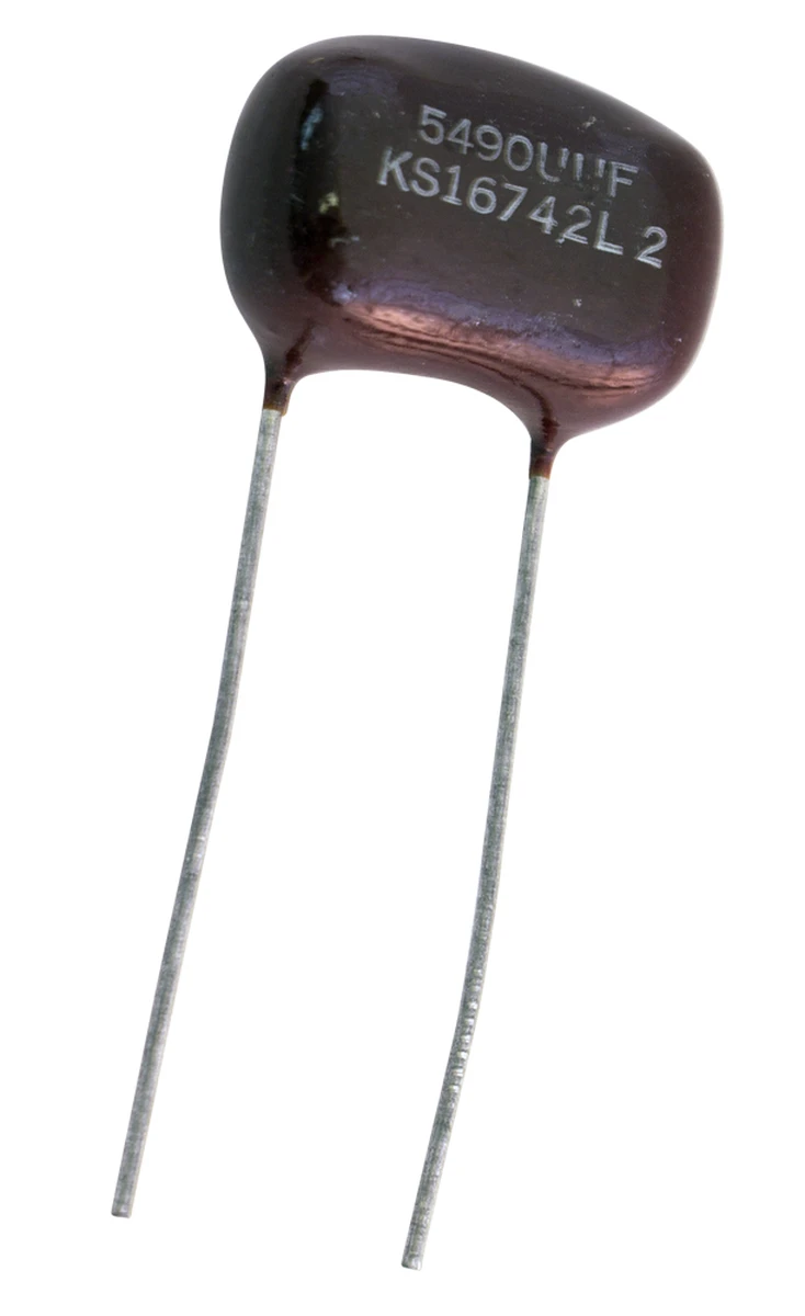 Mica, Dipped Radial Capacitor