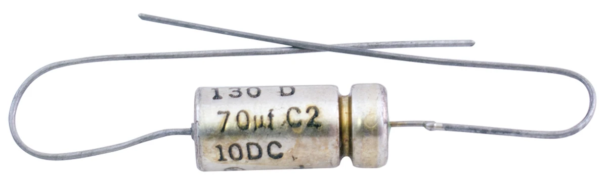 70 µF 10vDC Electrolytic Capacitor