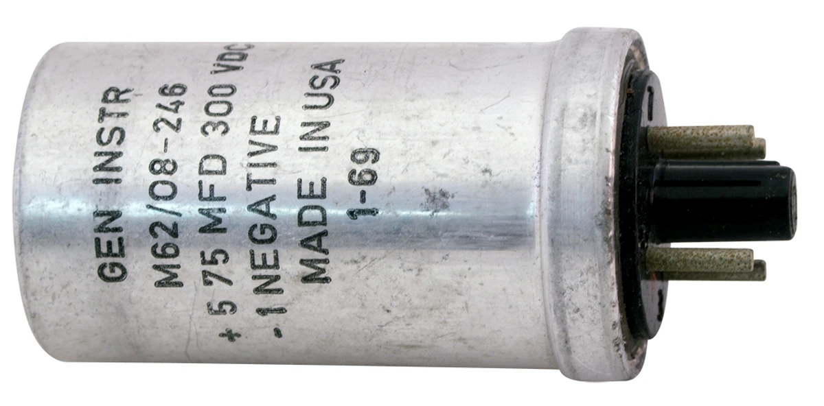 75 µF 300v Electrolytic Capacitor