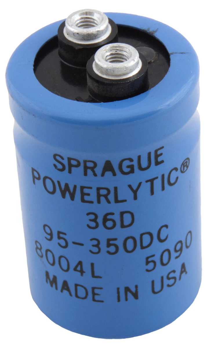 95 µF 350v Electrolytic Capacitor