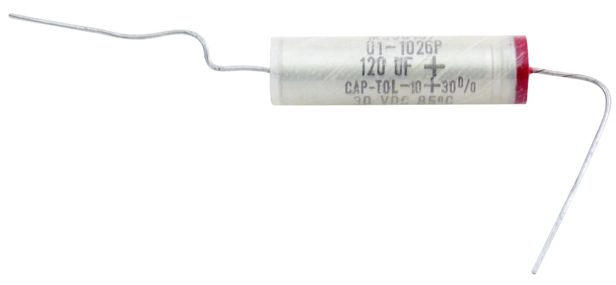 120 µF 30v Electrolytic Capacitor