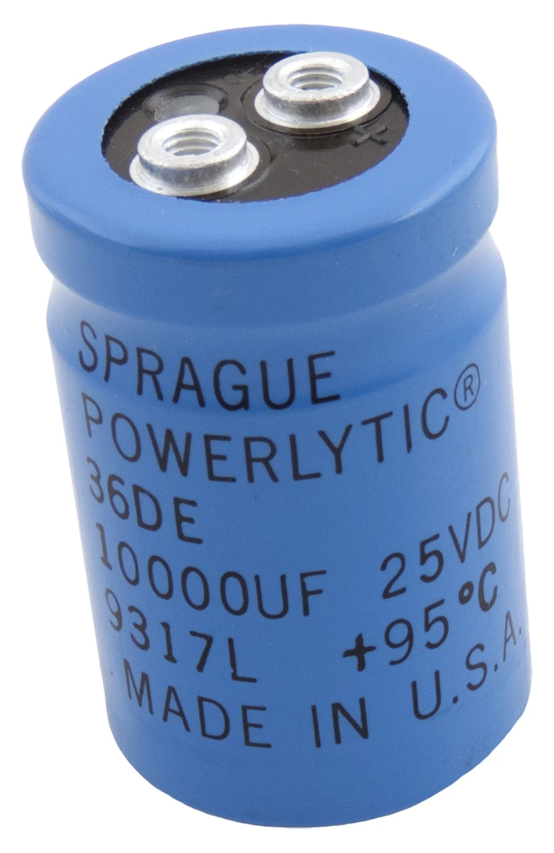 Electrolytic 10,000 µF 25v DC Capacitor