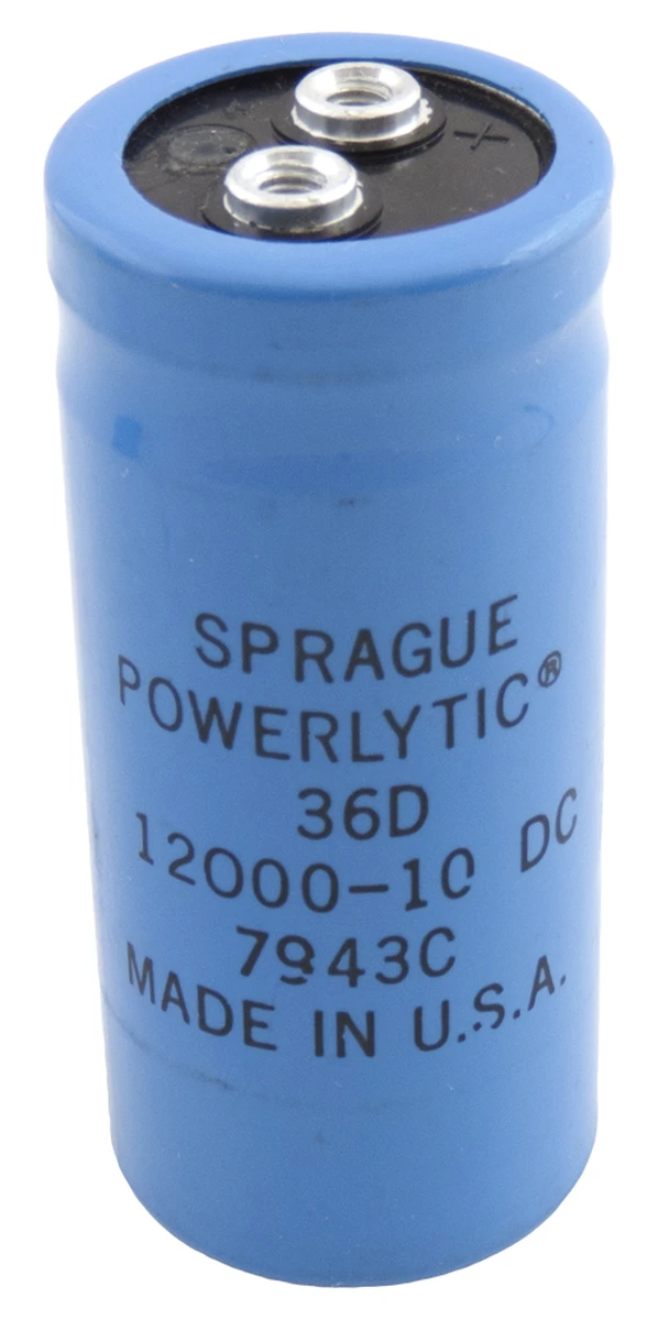 Electrolytic 12,000 µF 10v DC Capacitor