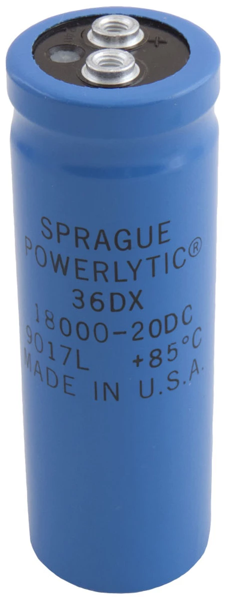 Electrolytic 18,000 µF 20v DC Capacitor