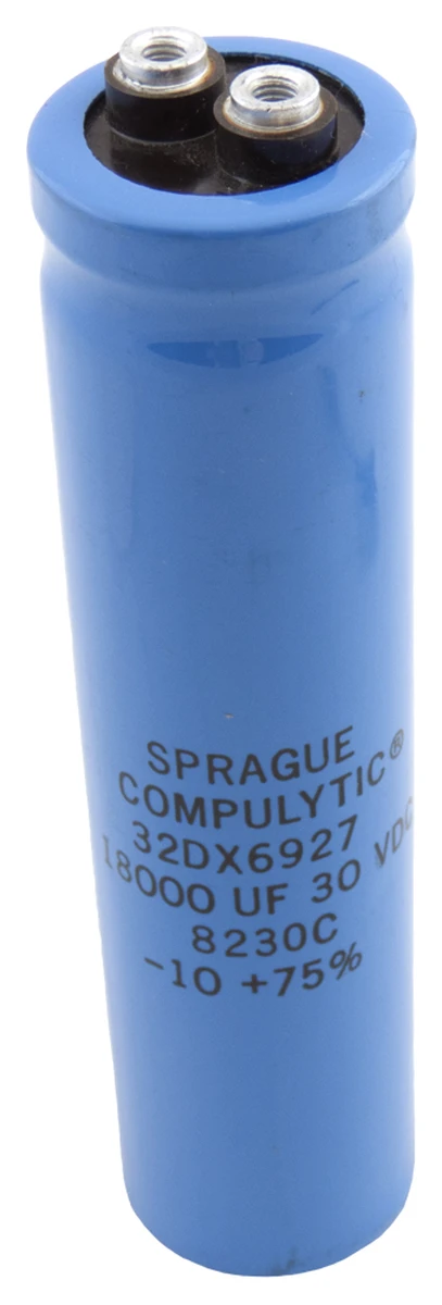 Electrolytic 18,000 µF 30v DC Capacitor