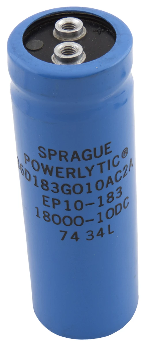 Electrolytic 18,000 µF 10v DC Capacitor