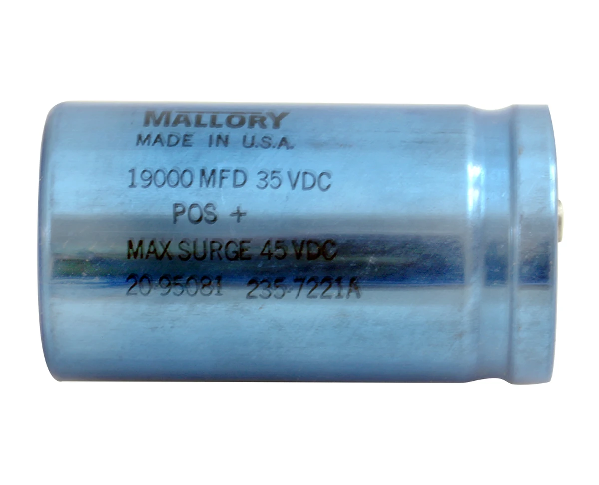 Electrolytic 19,000 µF 35vDC Capacitor