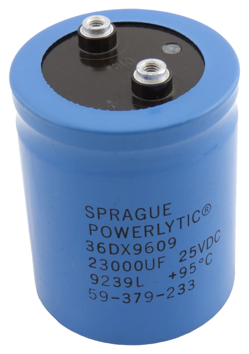 Electrolytic 23,000 µF 25vDC Capacitor