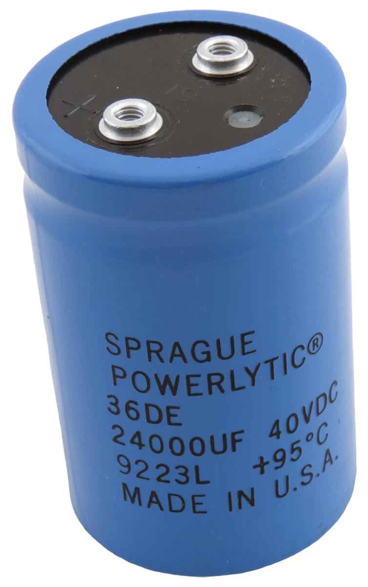 Electrolytic 24,000 µF 40v Capacitor