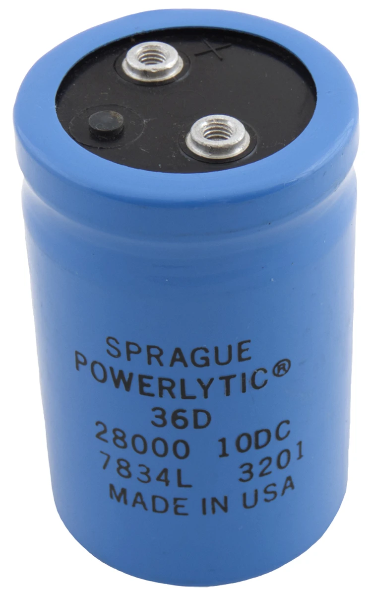 Electrolytic 28,000 µF 10vDC Capacitor