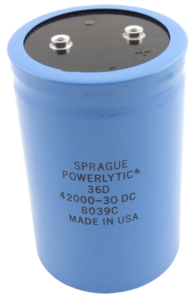 Electrolytic 42,000 µF 30v DC Capacitor