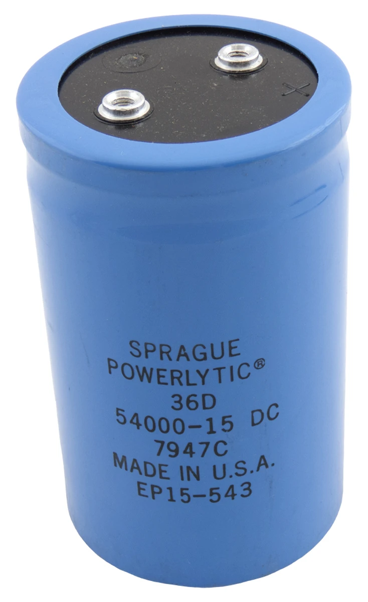 Electrolytic 54,000 µF 15v DC Capacitor