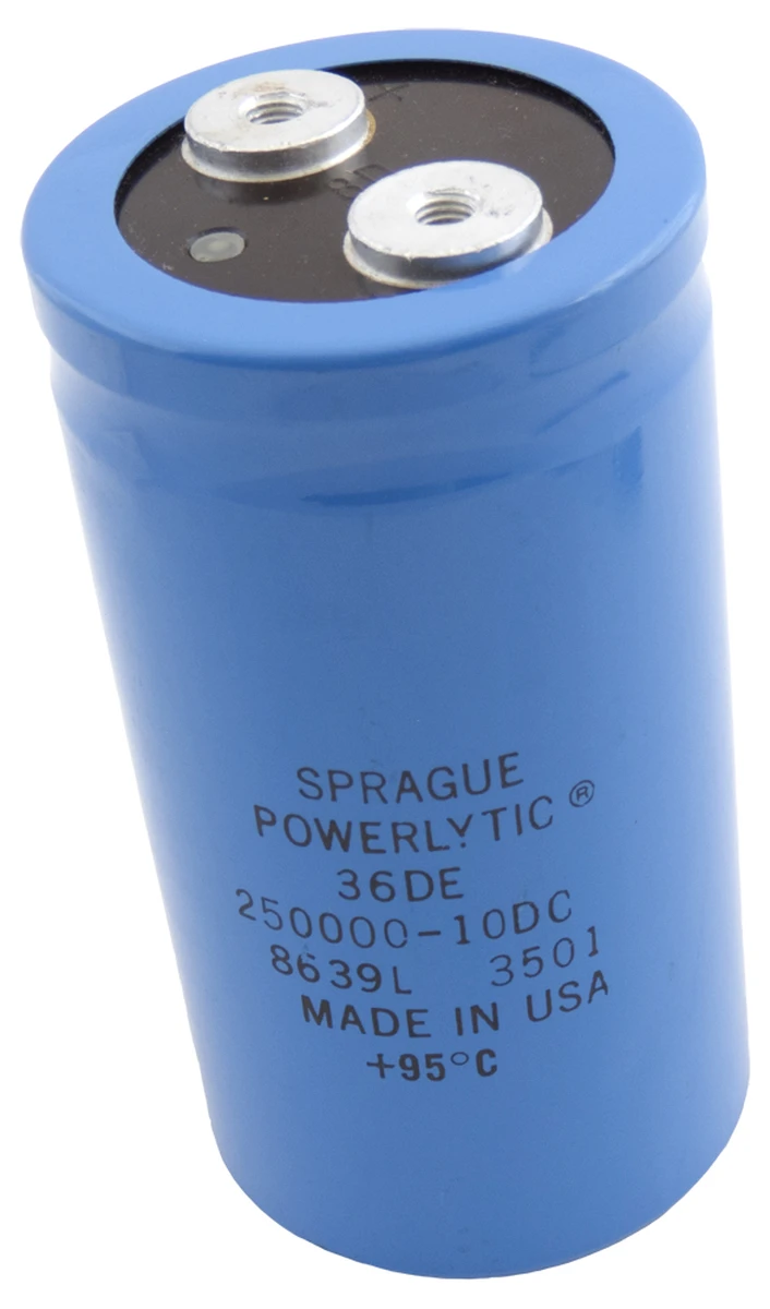 Electrolytic 250,000 µF 10vDC Capacitor