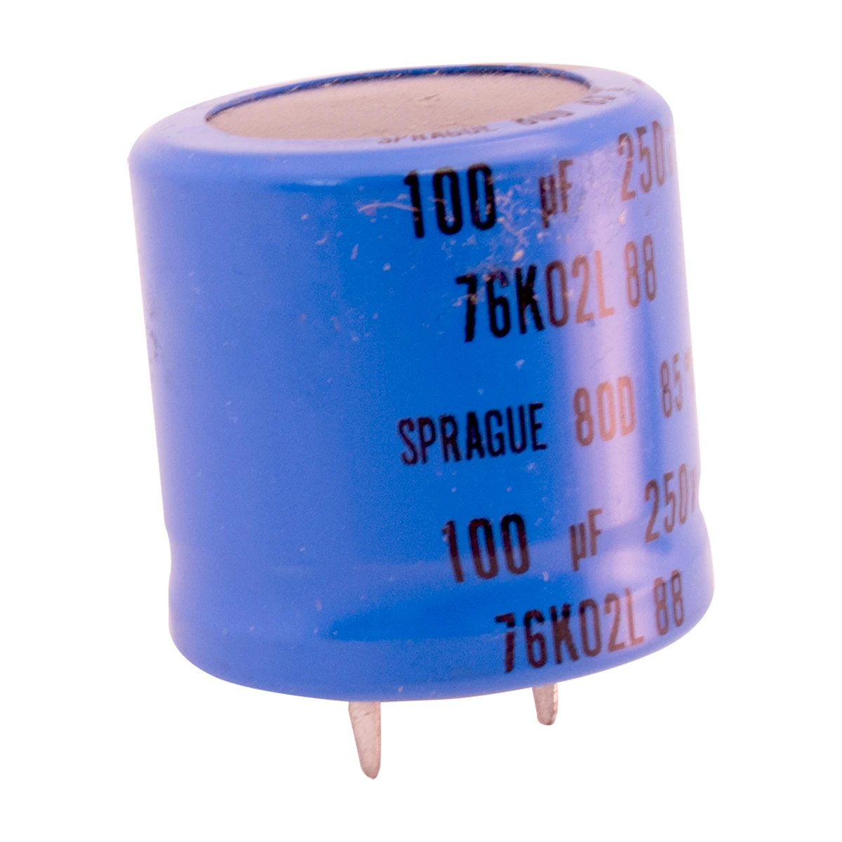 100 µF 250v Electrolytic Capacitor