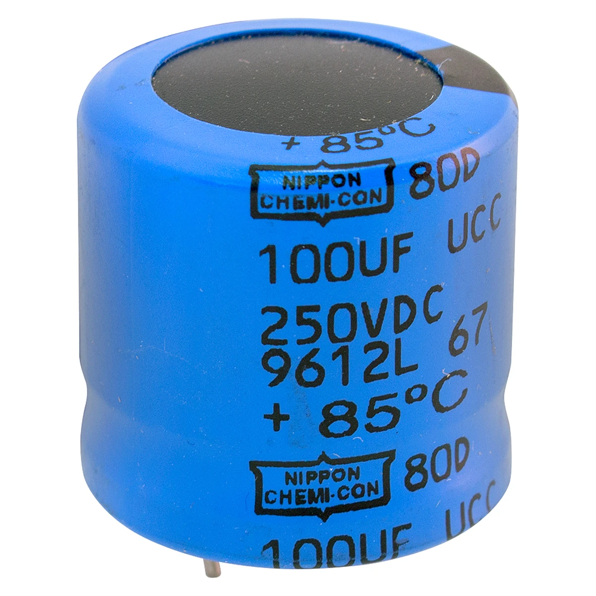 100 µF 250v Electrolytic Capacitor