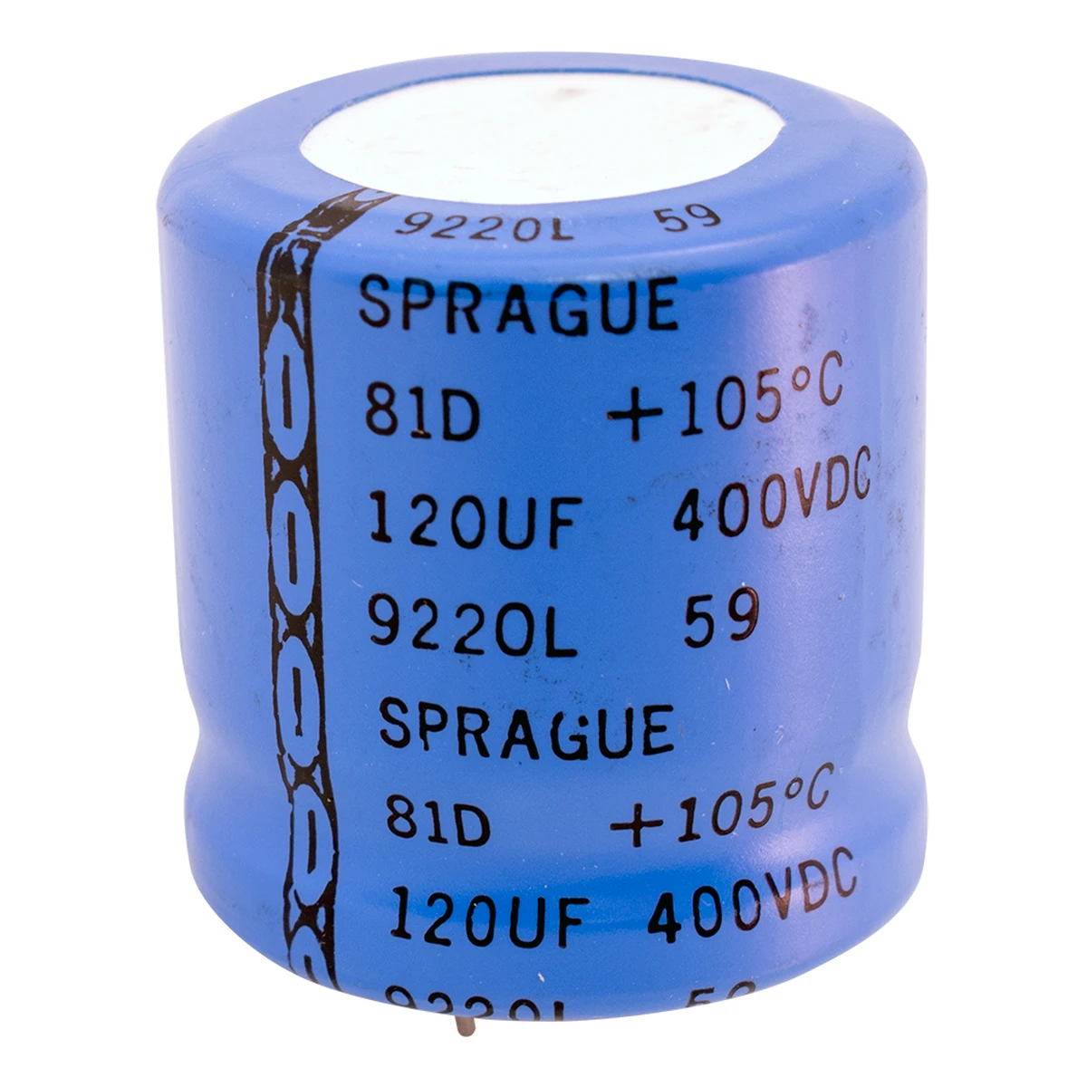 120 µF 400v Electrolytic Capacitor