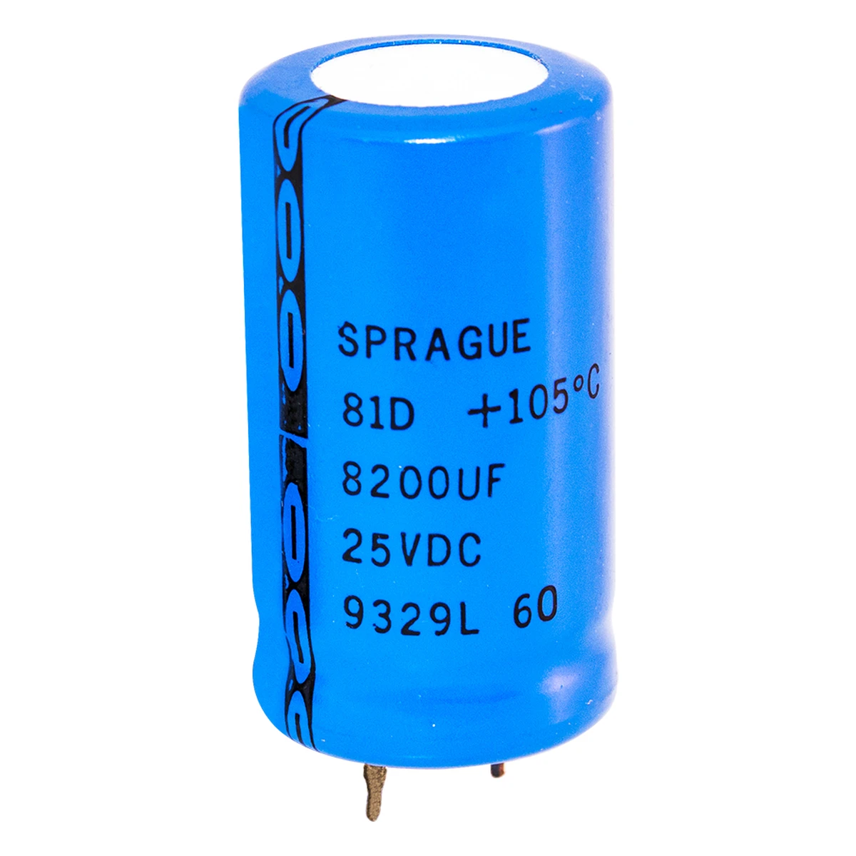 Sprague 36D Computer Grade Capacitor – 20,000µF 25V – Screw Terminal – NOS