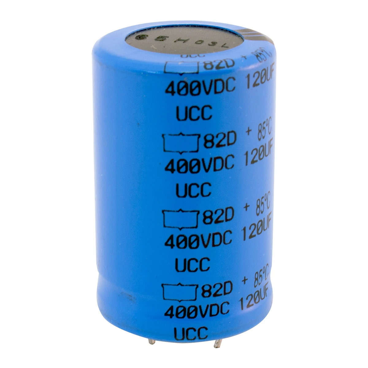 120 µF 400v Electrolytic Capacitor