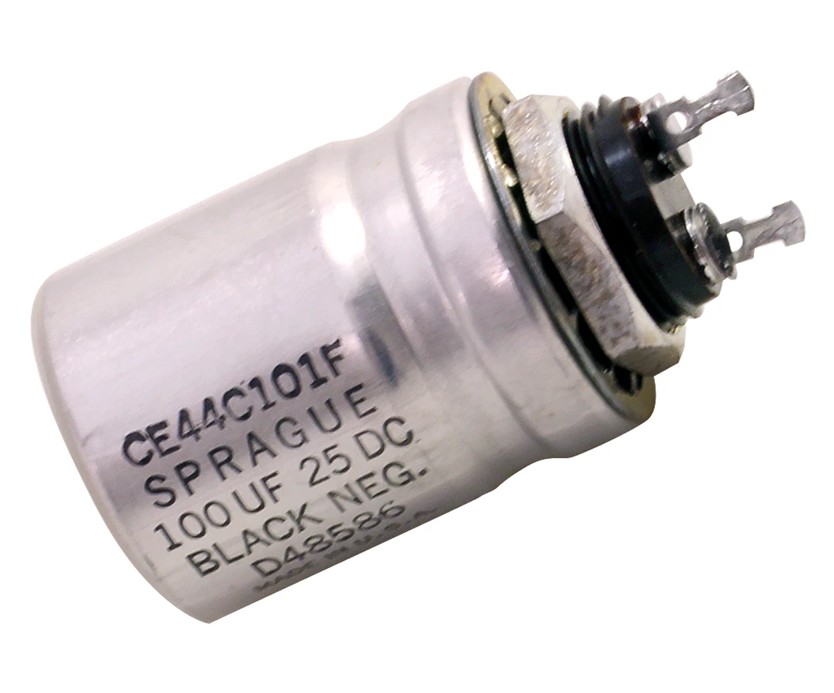 100 µF 25v DC Electrolytic Capacitor