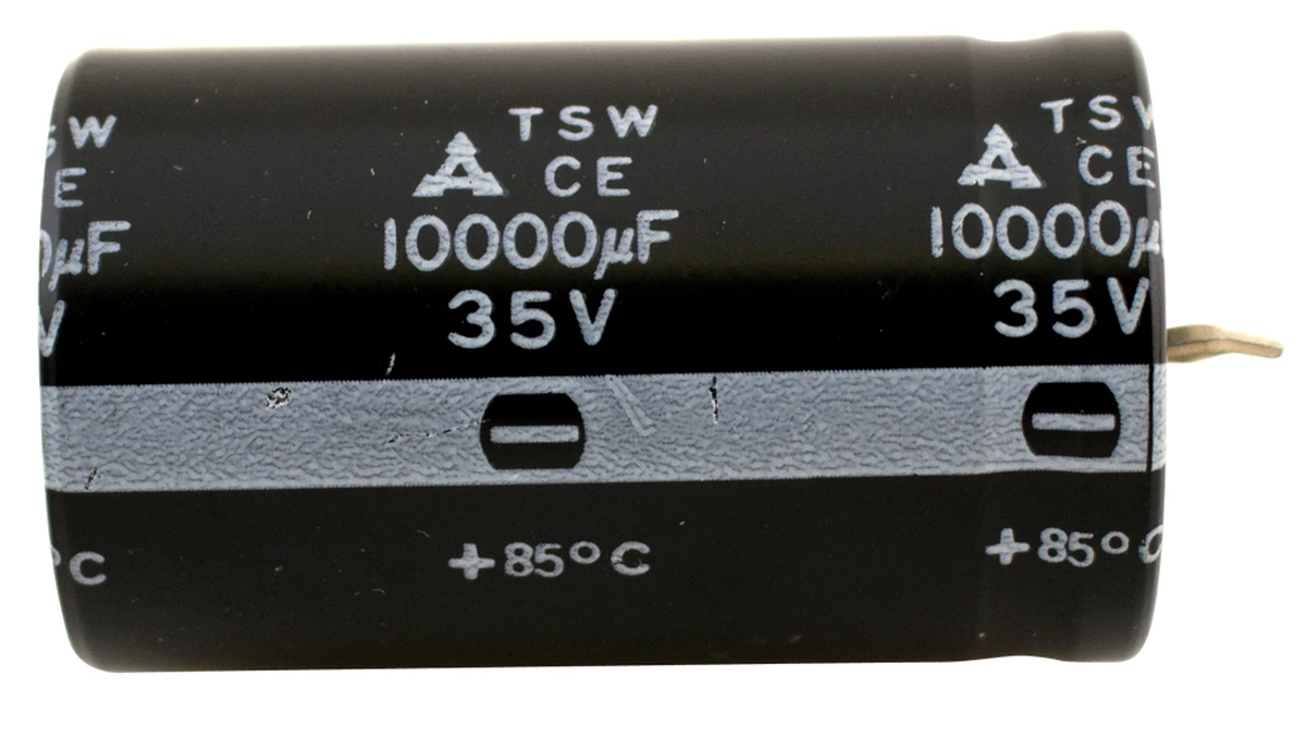 Electrolytic 10,000 µF 35v Capacitor