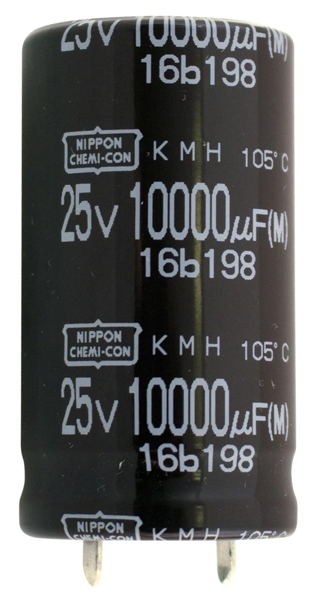 Electrolytic 10,000 µF 25v Capacitor