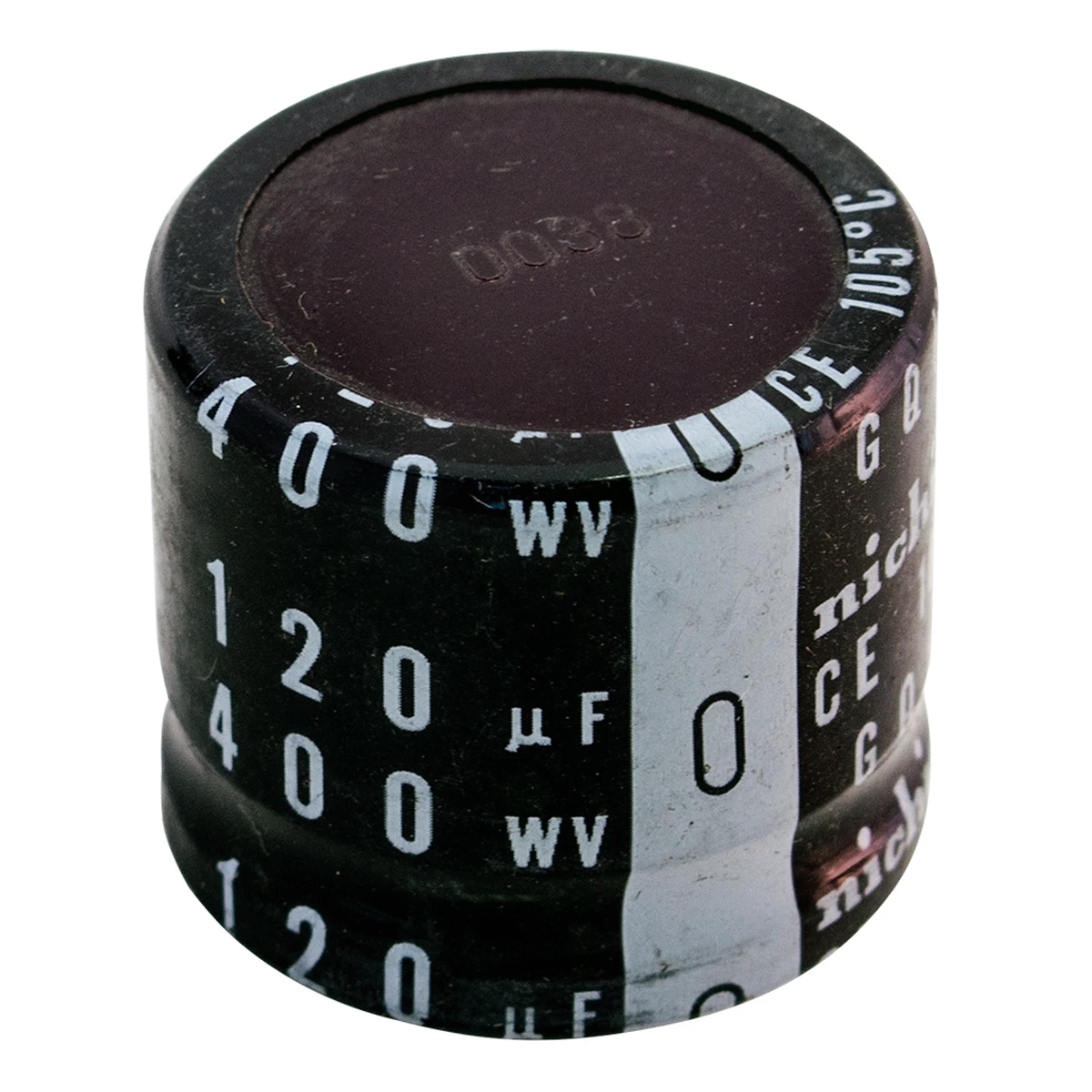 120 µF 400v Electrolytic Capacitor