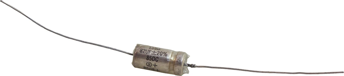 82 µF 85v Electrolytic Capacitor