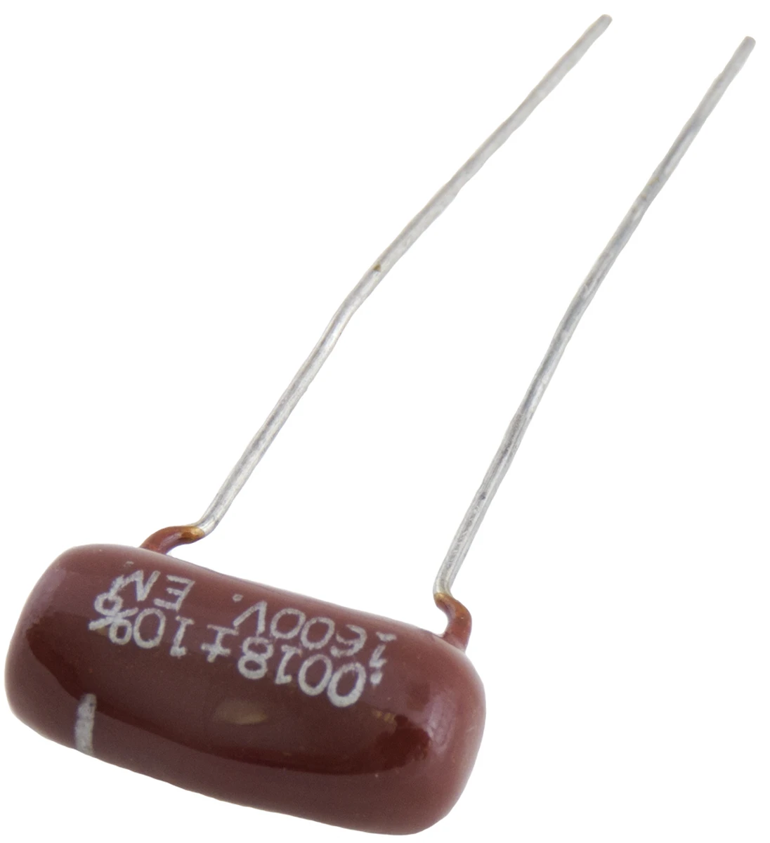 0.0018 µF 1.6kv, ±10% Non−Polarized Plastic Capacitor