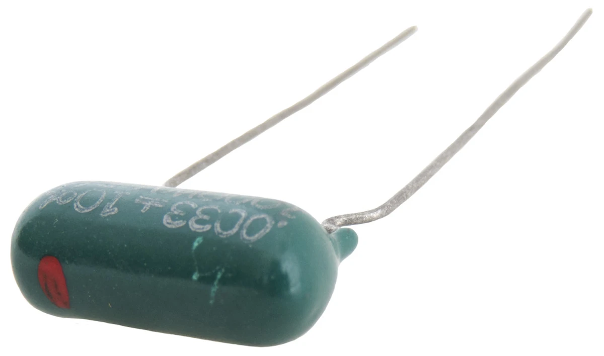 0.0033 µF 1kv, ±10% Non−Polarized Plastic Capacitor