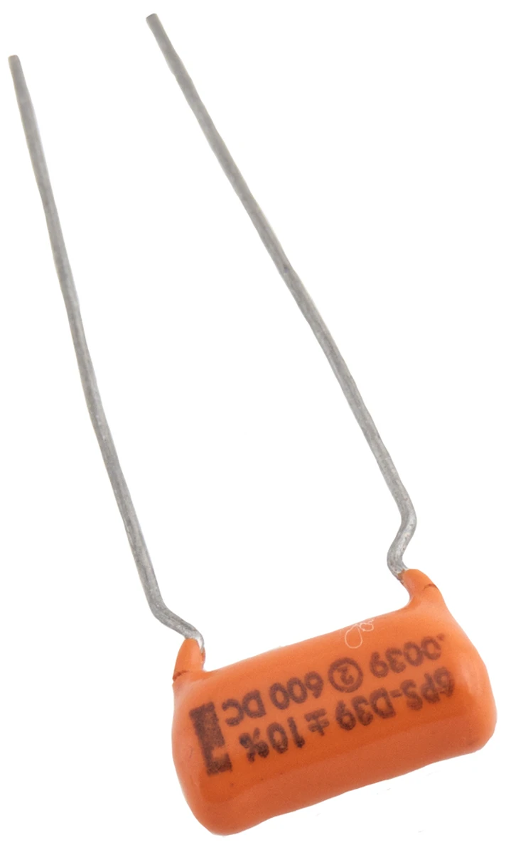 sprague radial "orange drop" type capacitor