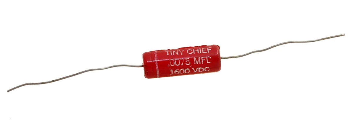 cornell dubilier tiny chief axial capacitor