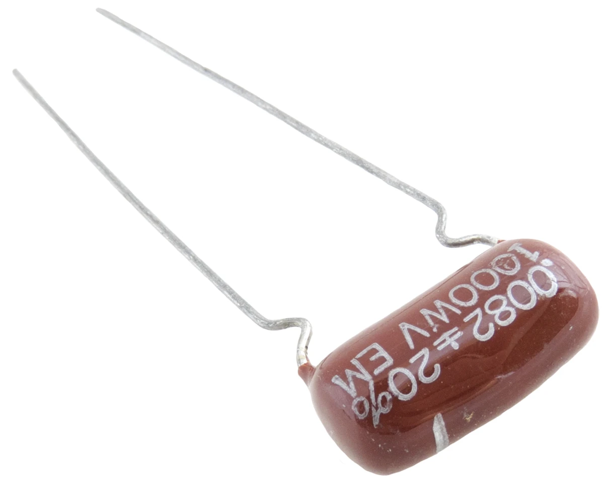 0.0082 µF 1kv ±20% Non−Polarized Plastic Capacitor